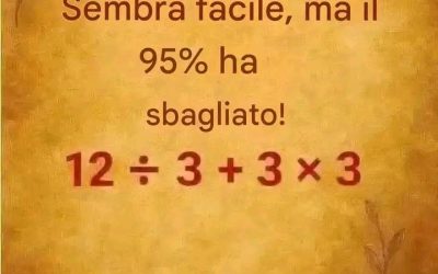 Riusciresti a risolvere questo difficile problema matematico virale?