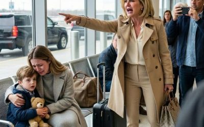 All’aeroporto, ho trovato mia nuora seduta su una panchina con mio nipote e i loro bagagli. Mi ha detto: “Mi ha detto che non sono adatta alla tua famiglia”. Ho sorriso e le ho risposto: “Sali in macchina”. Era ora che scoprisse chi deteneva il vero potere…