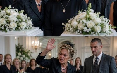 Al funerale dei miei gemellini, mentre le loro piccole bare giacevano davanti a me, mia suocera si è avvicinata e ha sibilato: “Dio se li è presi perché sapeva che tipo di madre eri”.