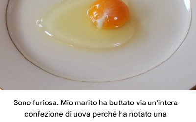 Cos’è quel filo bianco in un uovo?