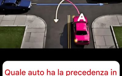 Quale auto ha la precedenza in questo tipo di incrocio? Pochi automobilisti conoscono la risposta coretta