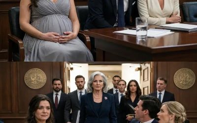 All’udienza di divorzio, sono all’ottavo mese di gravidanza; ho le mani sulla pancia, cerco di riprendere fiato tra un sussurro e l’altro. Mio marito sorride beffardo e si sporge verso di me, la sua voce tagliente come una lama: “Vedremo come farai a sopravvivere senza di me”.